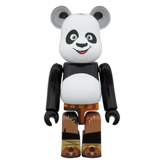 Bearbrick x Kung Fu Panda 100% & 400% Set