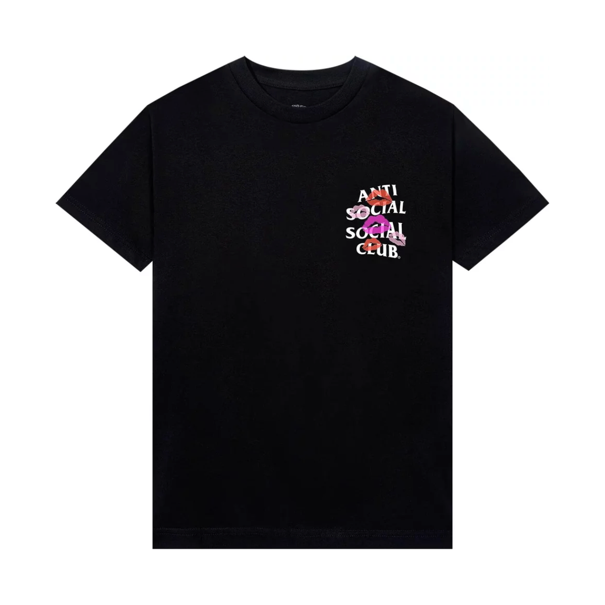 Anti Social Social Club Your Kiss Tee Black