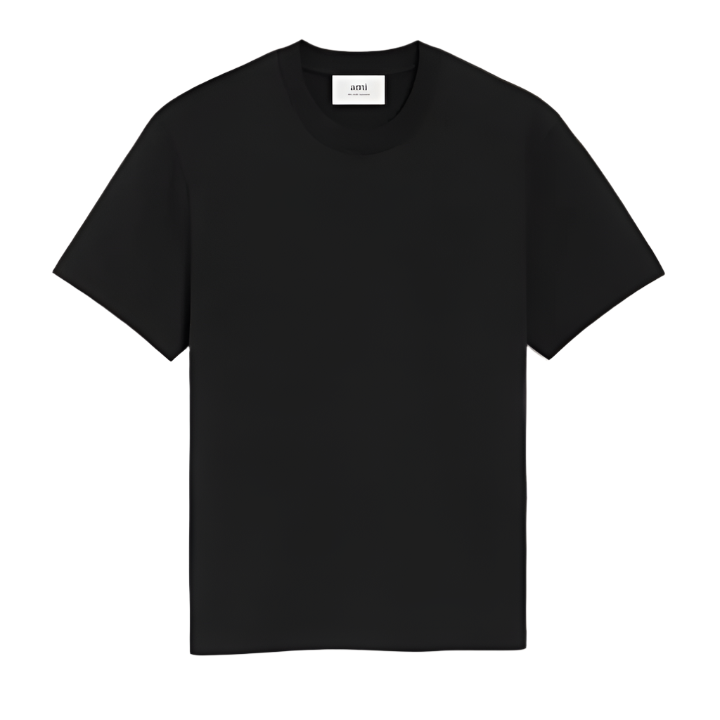 Ami Paris Ami De Coeur T-shirt Black/Black