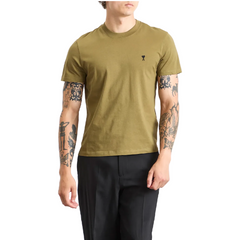 AMI Paris Ami De Couer T-Shirt Bronze