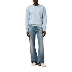 Ami Paris Ami De Couer Crewneck Sweatshirt Ciel