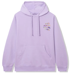 Anti Social Social Club Pedals On The Floor Hoodie Lavendar