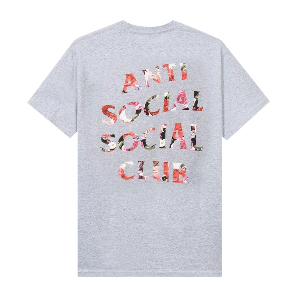 Anti Social Social Club Bed Tee Grey