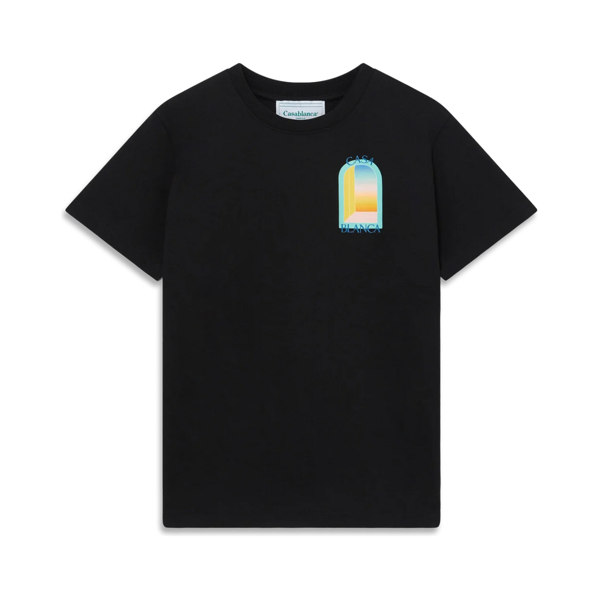 Casablanca L'Arc Coloré T-Shirt Black