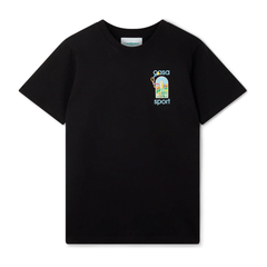 Casablanca Le Jeu Colore T-Shirt Black