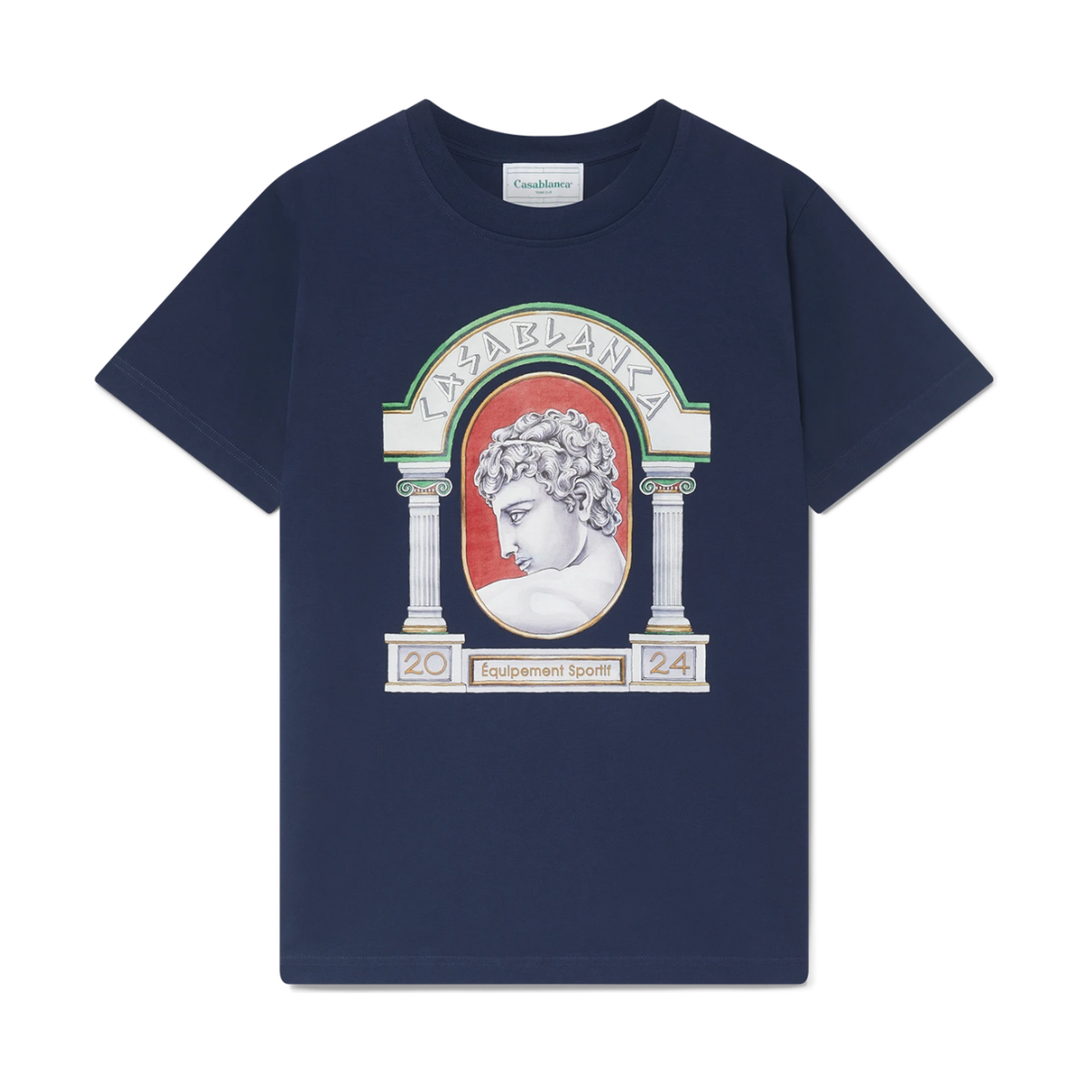Casablanca La Medaille T-Shirt Navy