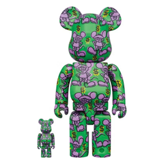 Bearbrick x Keith Haring #11 100% & 400% Set