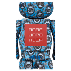 Bearbrick x ROBE JAPONICA (Mirror) 100% & 400% Set