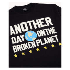 Broken Planet Another Day T-shirt Midnight Black