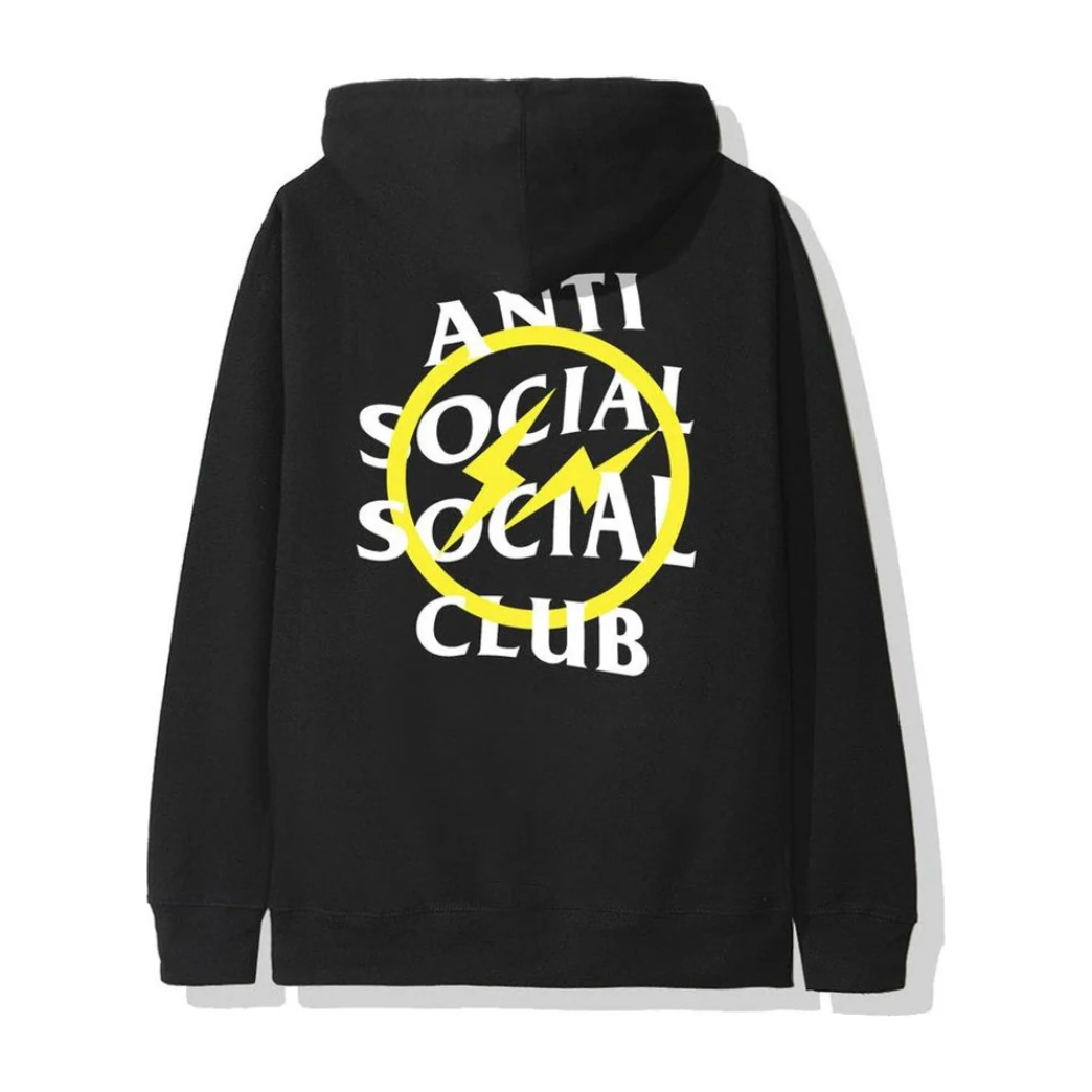 Anti Social Social Club x Fragment Hoodie Yellow