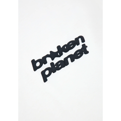 Broken Planet Star Girl Tee Vanilla White