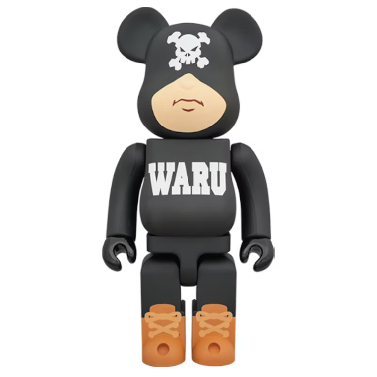 Bearbrick Tokyo Tribe Waru 400% Black