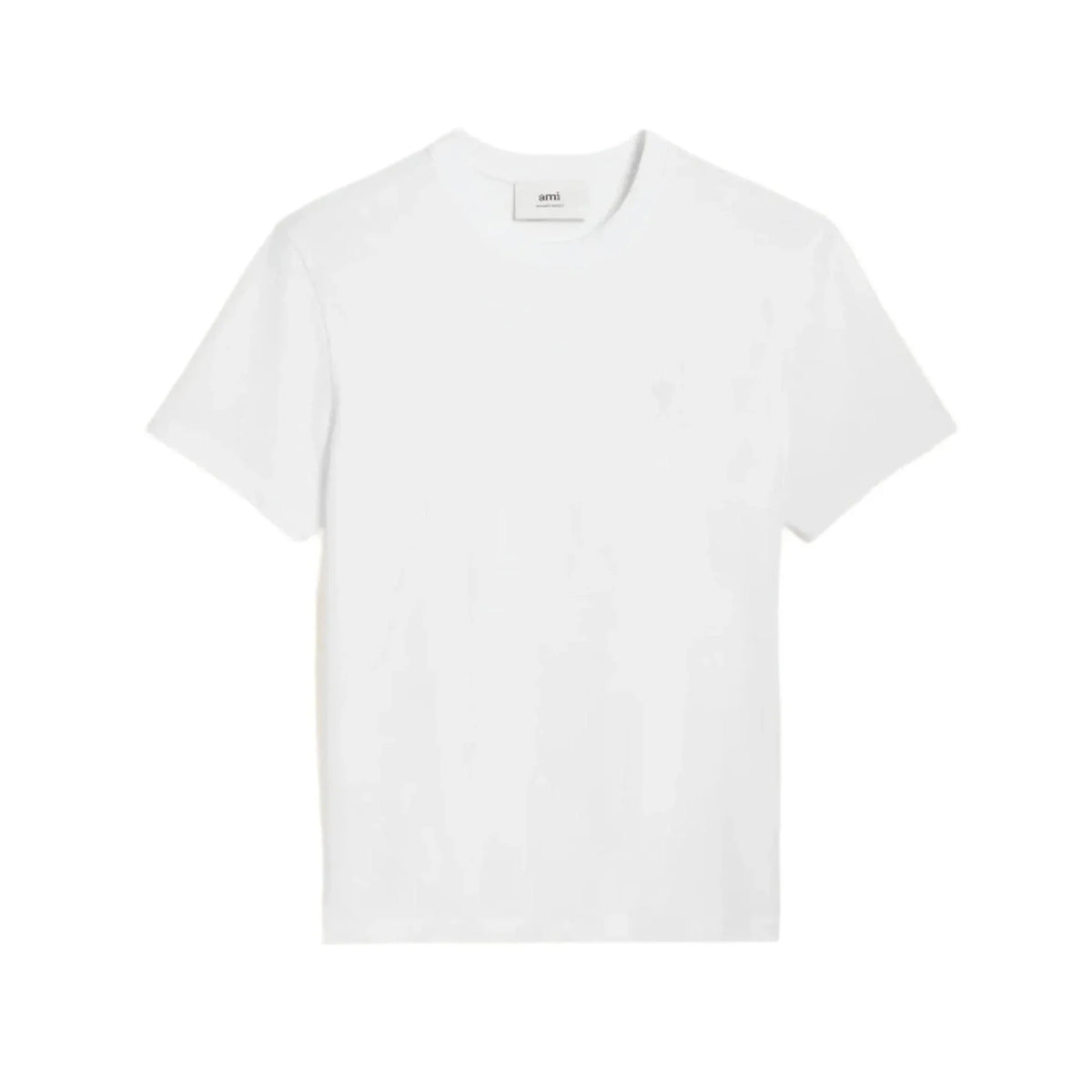 Ami Paris Ami de Coeur Organic Cotton T-Shirt White