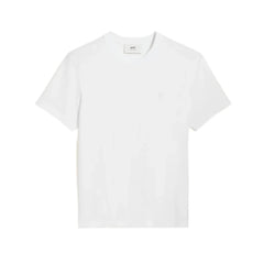 Ami Paris Ami de Coeur Organic Cotton T-Shirt White