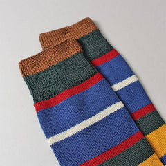 Anonymous Ism Multi Stripes Crew Socks