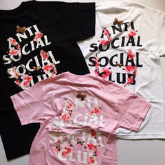 Anti Social Social Club Kkoch Tee - Pink