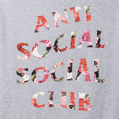 Anti Social Social Club Bed Tee Grey