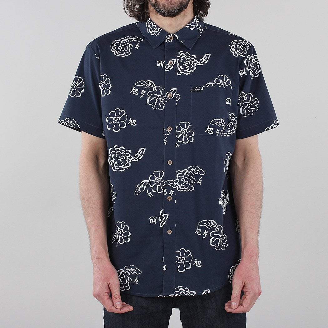 Brixton Charter Print Woven Short Sleeve Shirt