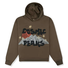 Broken Planet Market Cosmic Peaks Hoodie Cinder Brown