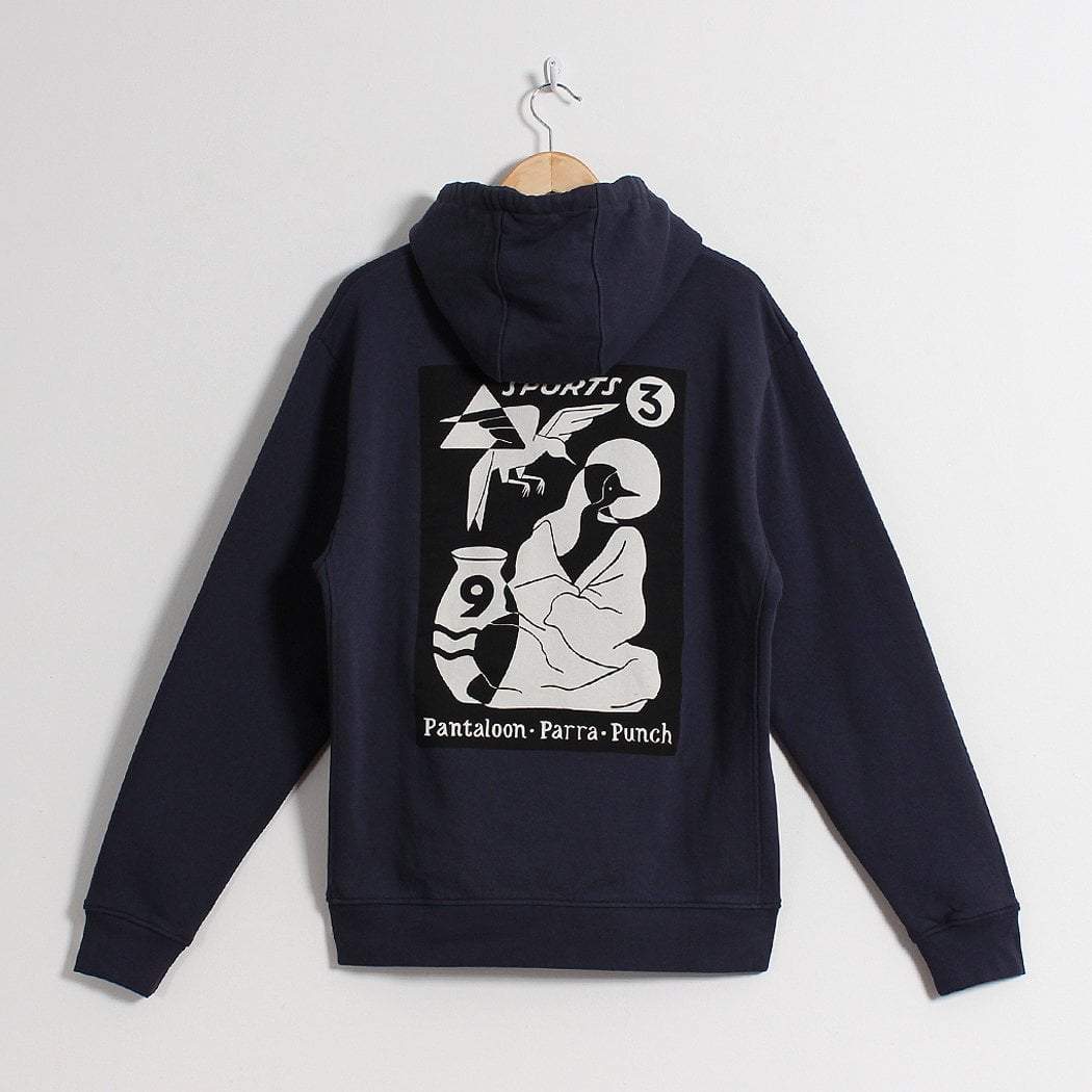 By Parra Wrapped Blanket Pullover Hoody