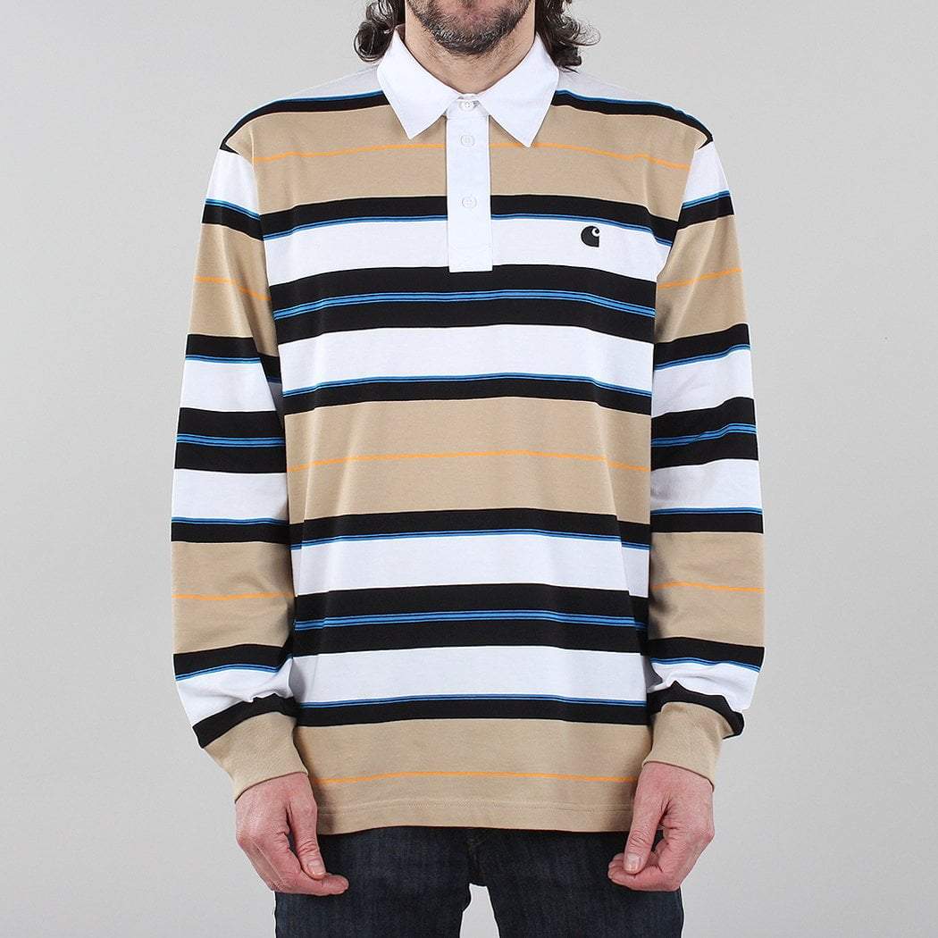 Carhartt WIP Morgan Long Sleeve Polo Shirt