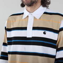 Carhartt WIP Morgan Long Sleeve Polo Shirt