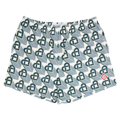 CASABLANCA HEART MONOGRAM PRINTED SWIM SHORTS  Printed Swim Shorts Green