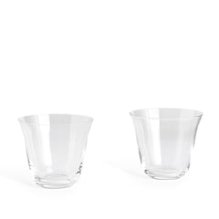 HAY Curve Tumbler Glass Set of 2 Small