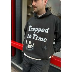 Broken Planet Market Trapped In Time Hoodie Soot Black