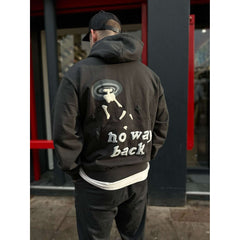 Broken Planet Market Trapped In Time Hoodie Soot Black