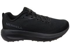 Merrell Morphlite Mens Comfortable Lace Up Running Shoes Black