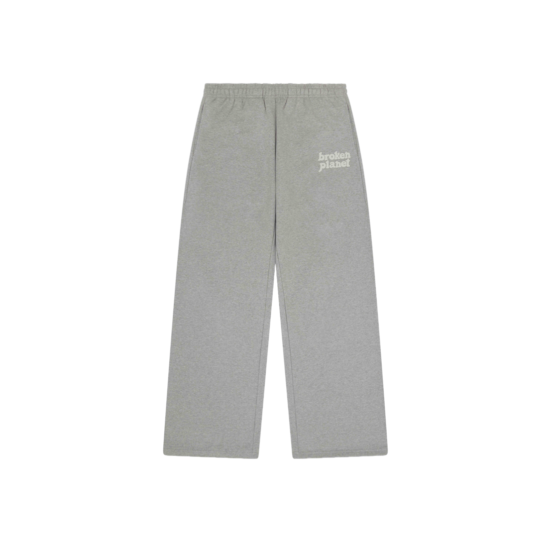 Broken Planet Market Wide-Leg Sweatpants Heather Gray