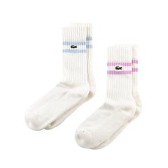 Lacoste Unisex Ribbed Cotton Socks